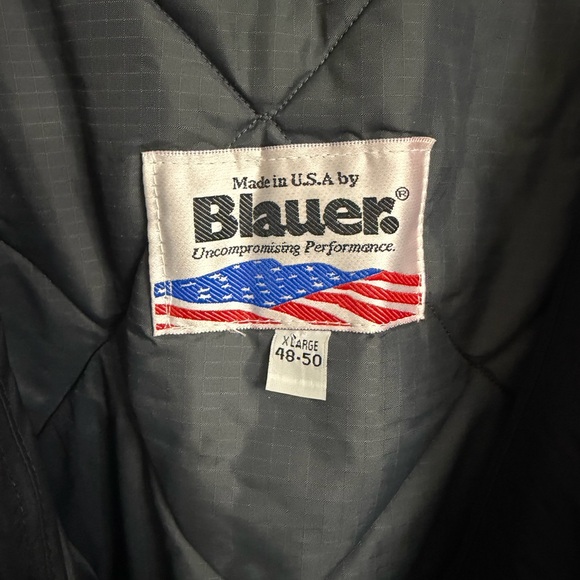 Vintage 70s 80s Blauer Gore-Tex Police Jacket XL Removable Liner & Hood USA Made - Picture 11 of 12